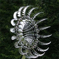Anti-Rust Kinetic Metal Wind Spinner - Decorative Garden Windmill