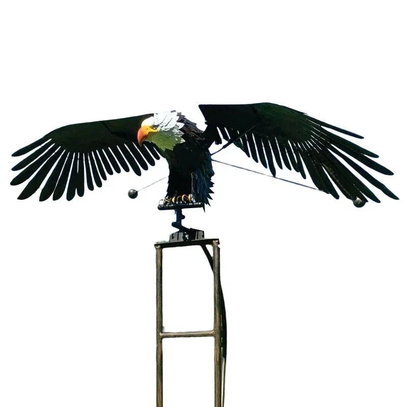 Bird Garden Art Metal Patio Decoration for Outdoor Spaces