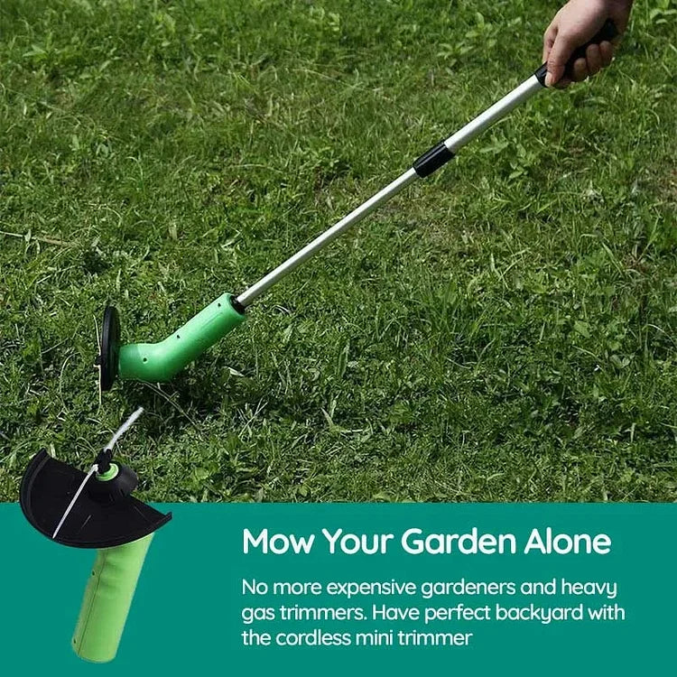 Cordless Mini Weed Trimmer with Lightweight Design for Easy Lawn Care