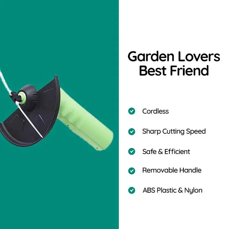 Cordless Mini Weed Trimmer with Lightweight Design for Easy Lawn Care
