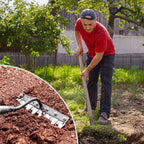 Durable Lawn Rake with Versatile Handle for Efficient Yard Cleanup