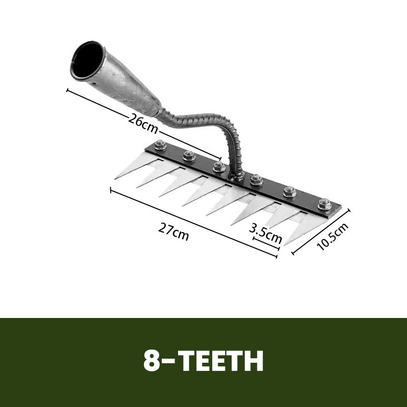 Durable Lawn Rake with Versatile Handle for Efficient Yard Cleanup