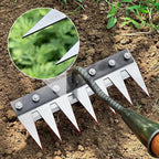 Durable Lawn Rake with Versatile Handle for Efficient Yard Cleanup