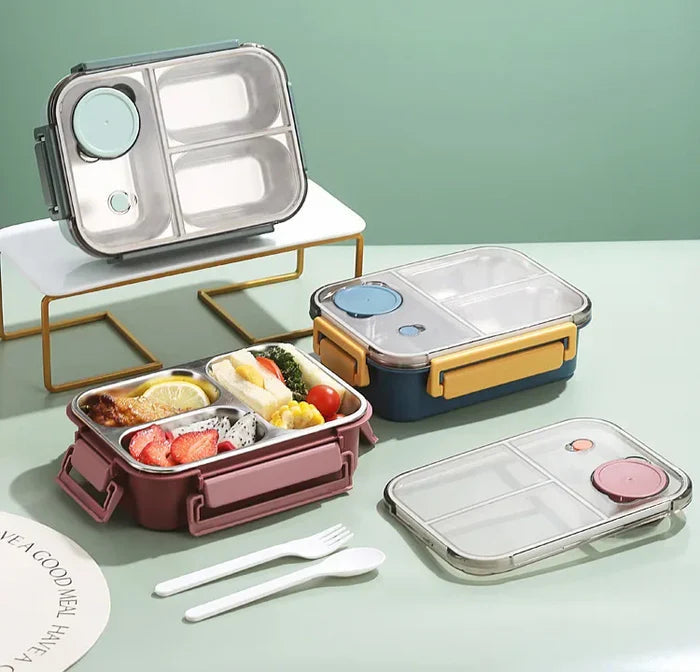 Insulated Food Container with Durable Design for Long-Term Heat Retention