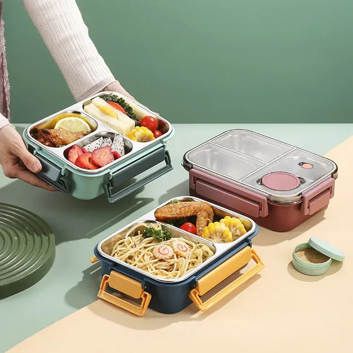 Insulated Food Container with Durable Design for Long-Term Heat Retention