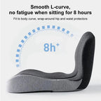 Memory Foam Lumbar Support Pillow for Office Chair and Car Seat