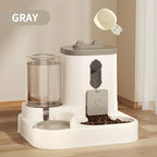 Pet Feeder and Water Dispenser for Dogs and Cats - Dual Function Design