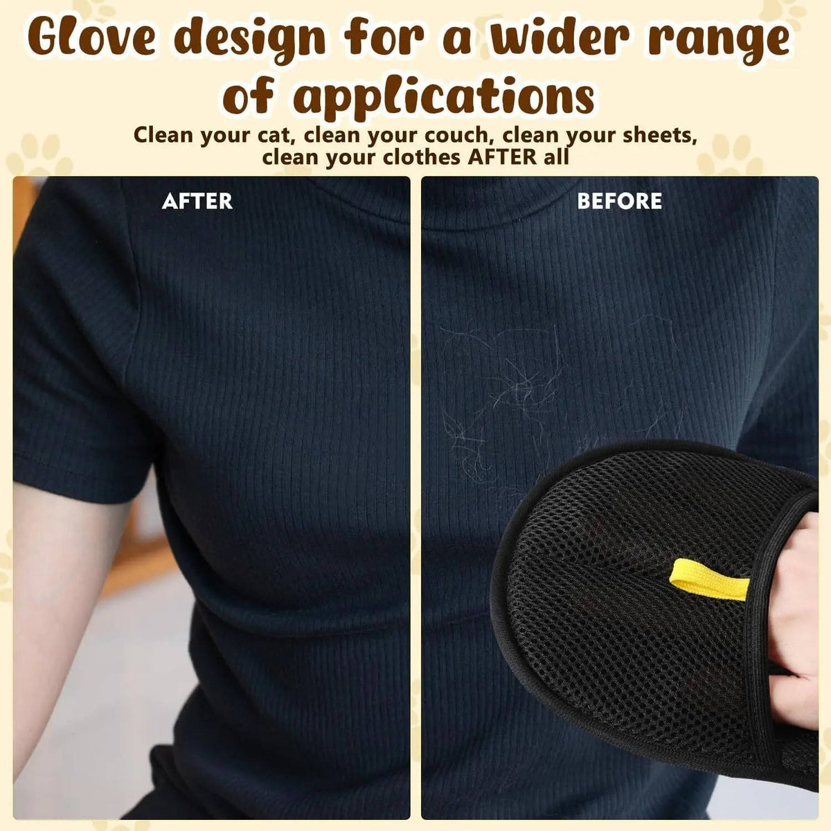 Pet Hair Remover Tool Set - Reusable Lint Brush for Home Cleaning - 2 Pack