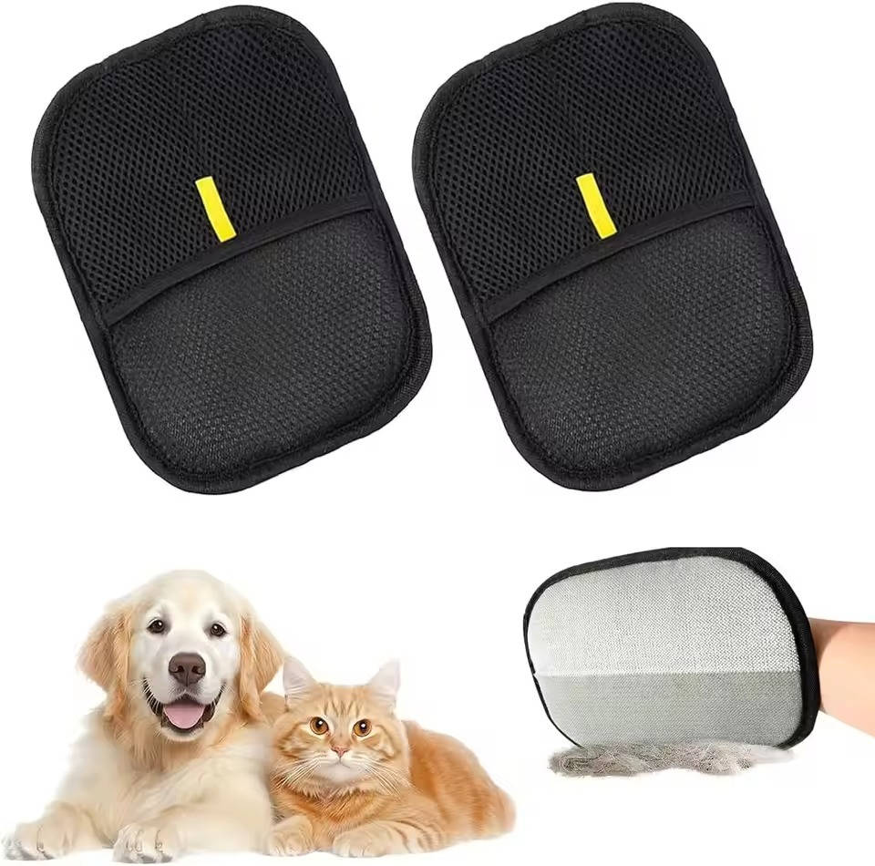 Pet Hair Remover Tool Set - Reusable Lint Brush for Home Cleaning - 2 Pack