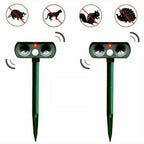 Solar-Powered Infrared Animal Pest Repeller - Eco-Friendly Outdoor Device