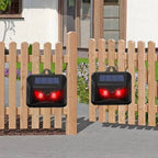Solar Ultrasonic Animal Repellent - 2-Pack, Eco-Friendly Outdoor Deterrent